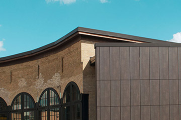 London Roundhouse, London, Ceramitex, Ceramic exterior cladding