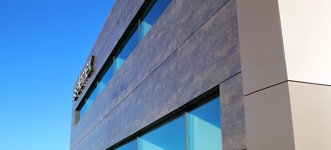 Elemex Building - London, Ontario - Ceramitex sintered ceramic facade system